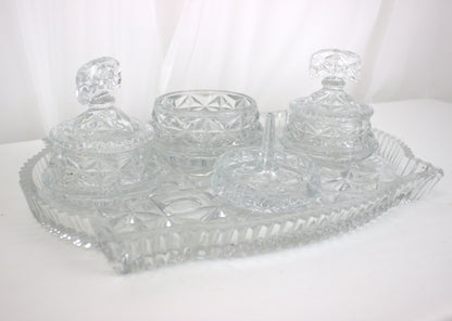 Vintage Crystal Vanity Set for Your Boudoir