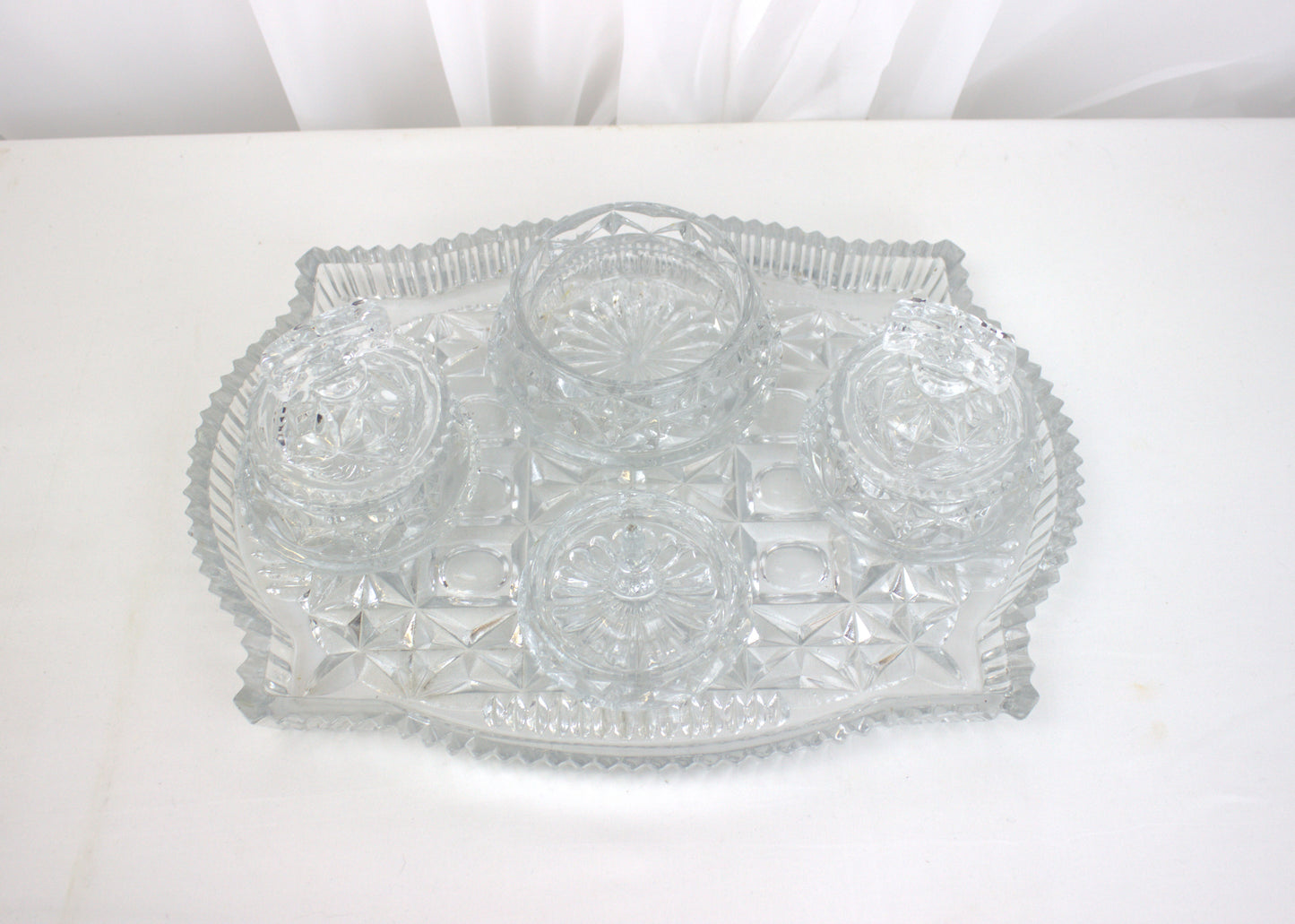 Vintage Crystal Vanity Set for Your Boudoir