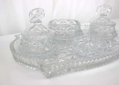 Vintage Crystal Vanity Set for Your Boudoir