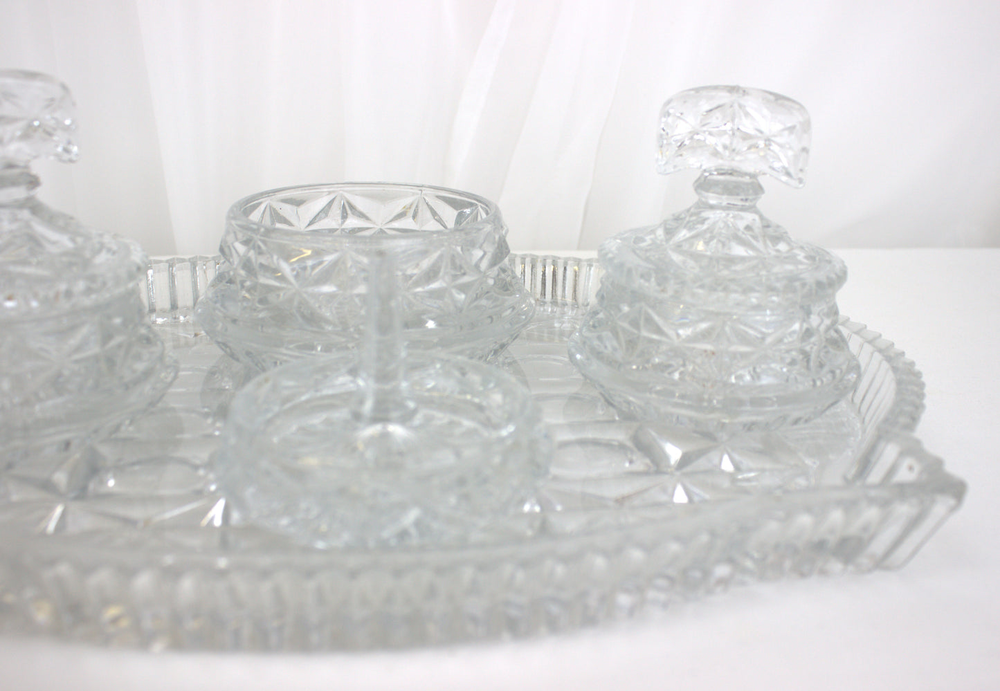 Vintage Crystal Vanity Set for Your Boudoir