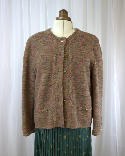 Vintage Saint Charles French Cardigan – Size XL (EU 3)