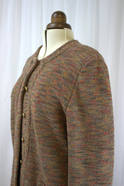 Vintage Saint Charles French Cardigan – Size XL (EU 3)