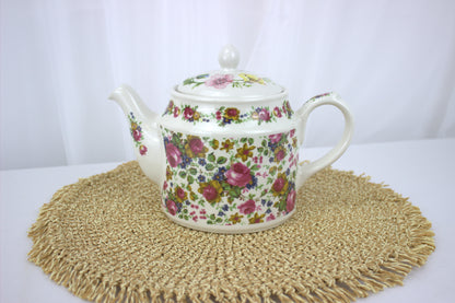 Vintage Sadler "Olde Chintz" Floral Teapot