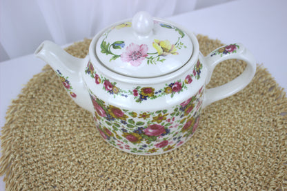 Vintage Sadler "Olde Chintz" Floral Teapot