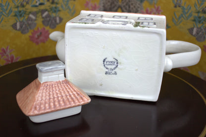 Charming Cottage Tea Set - Teapot, Sugar Bowl & Milk Jug