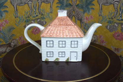 Charming Cottage Tea Set - Teapot, Sugar Bowl & Milk Jug