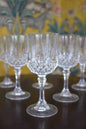 Set of 6 Exquisite Vintage Sherry Glasses