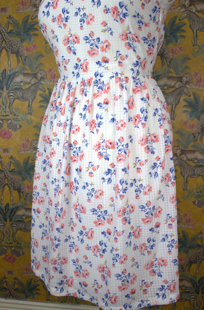 Cath Kidston Floral Sleeveless Dress - Size 12