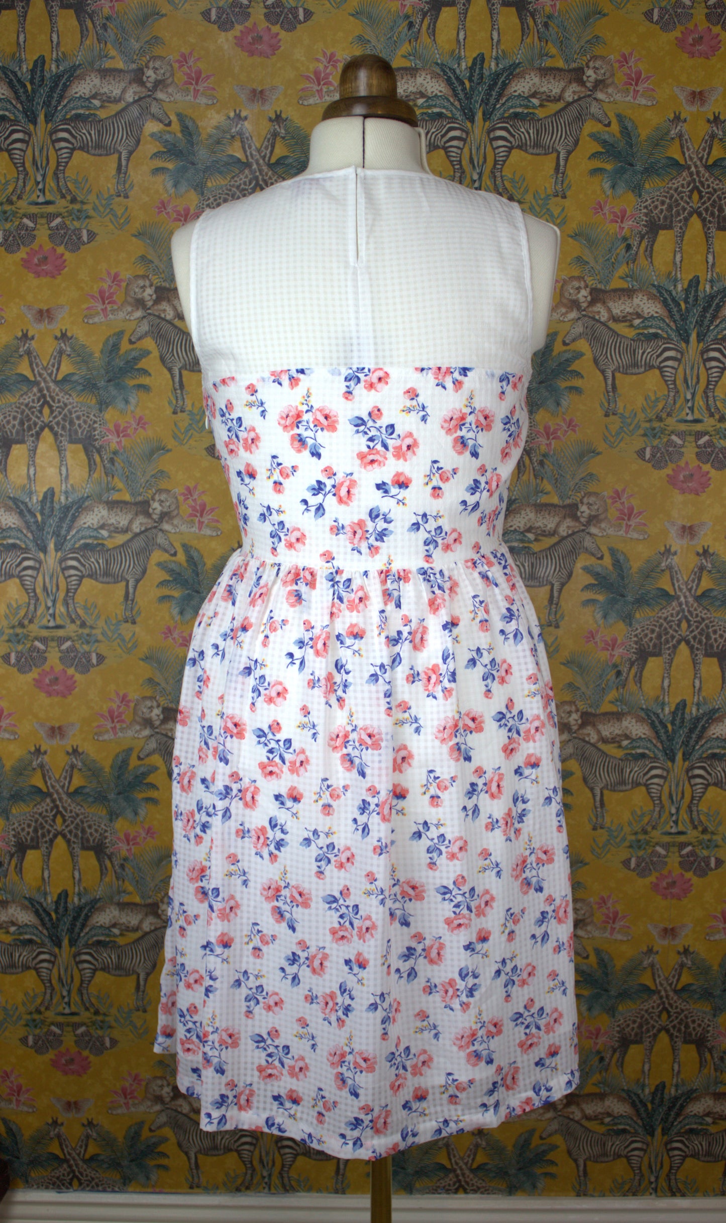 Cath Kidston Floral Sleeveless Dress - Size 12