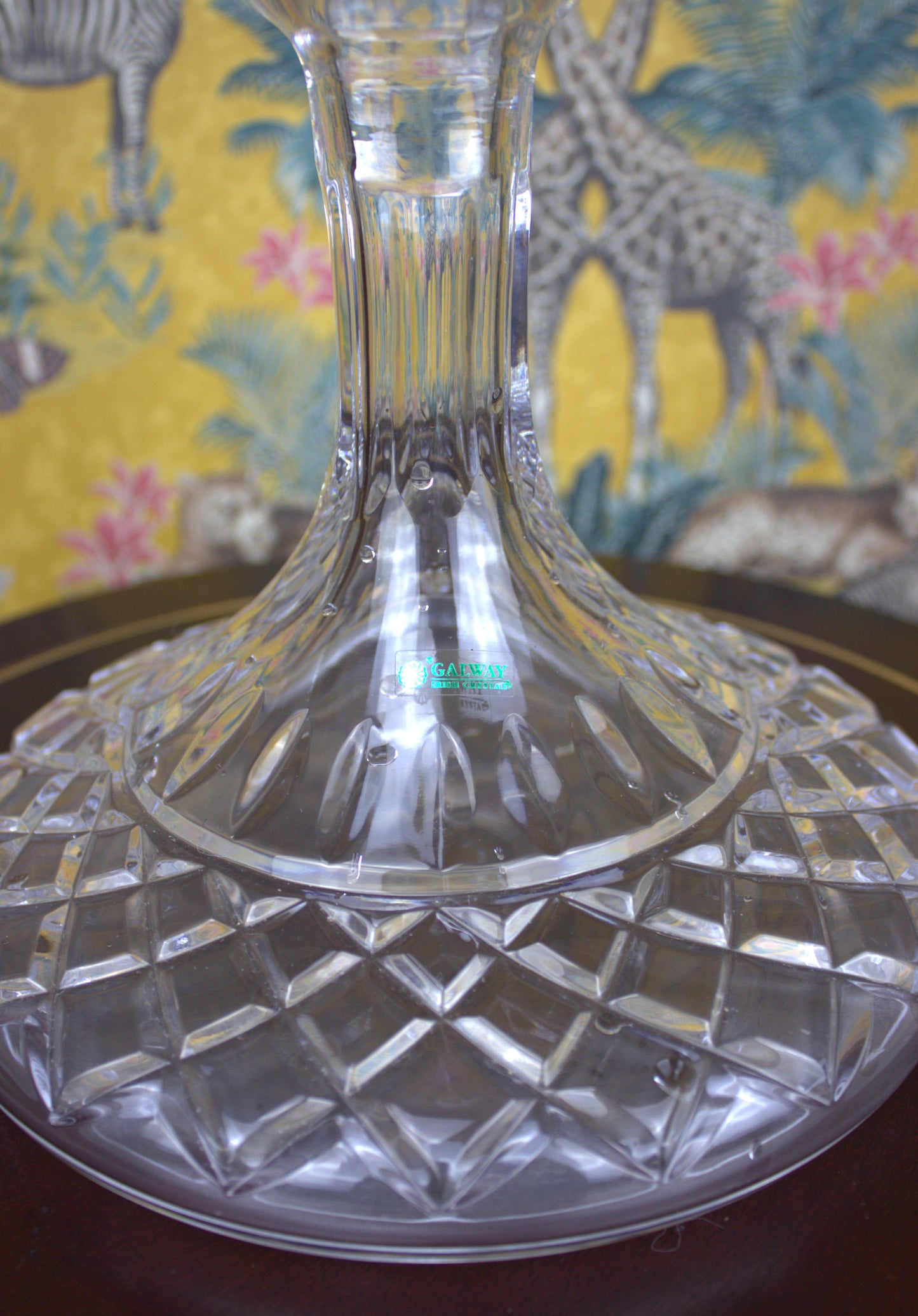 Galway Lead Crystal Decanter with Two Glasses – A Timeless Treasure